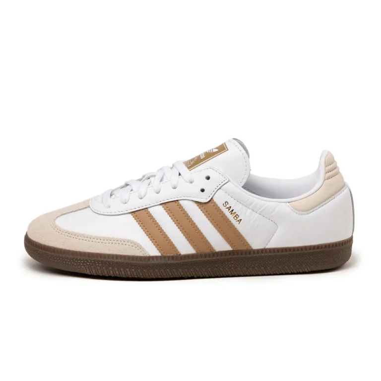 Adidas Sneakers En Cuir|Baskets Décontractées Terrace*Samba OG Footwear White / Cardboard / Gum 5