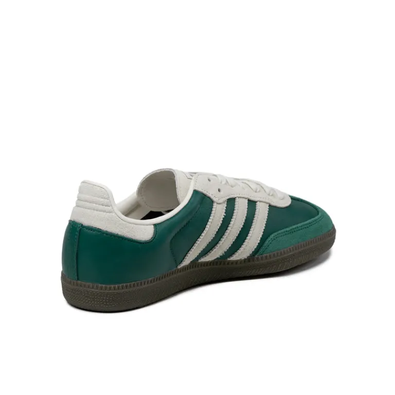 Adidas Sneakers En Cuir|Baskets Décontractées Terrace*Samba OG Collegiate Green / Crew White / Gum 5