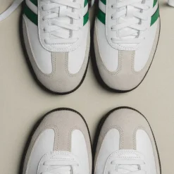 Adidas Sneakers En Cuir|Sneakers Blancs*Samba OG Footwear White / Green / Supplier Color