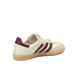 Adidas Sneakers En Cuir|Baskets Décontractées Terrace*Samba OG Wonder White / Shadow Red / Gum 3