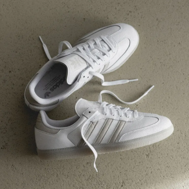 Adidas Sneakers En Cuir|Baskets Décontractées Terrace*Samba OG Footwear White / Grey One / Footwear White