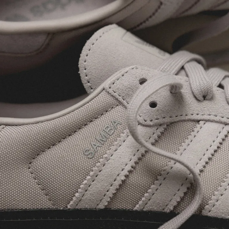 Adidas Sneakers En Cuir|Baskets Décontractées Terrace*Samba OG *Cordura* Clear Granite / Grey Two / Core Black