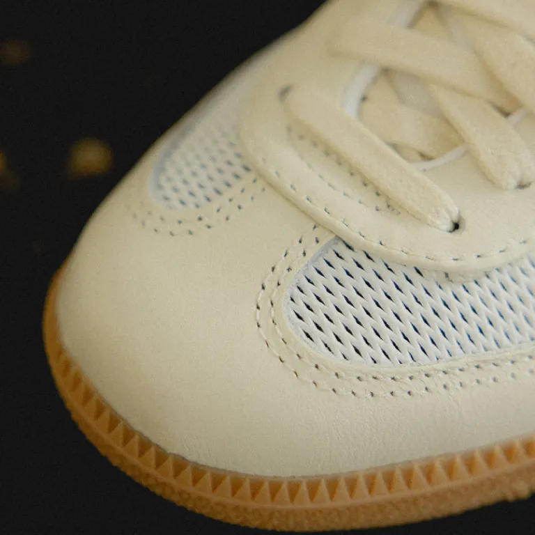 Adidas Sneakers En Cuir|Baskets Décontractées Terrace*Samba OG W Footwear White / Off White / Gum 3