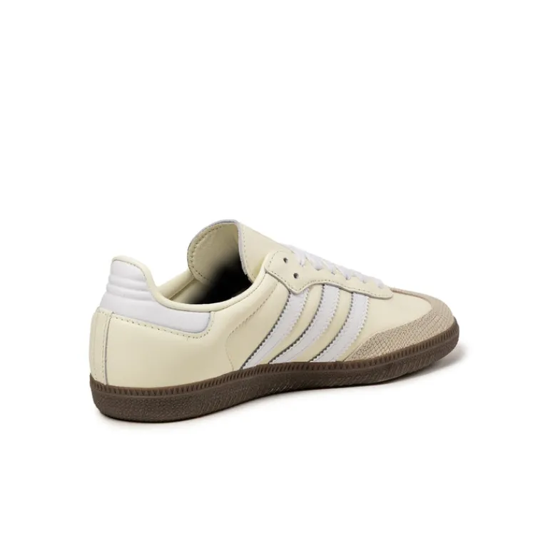 Adidas Sneakers En Cuir|Baskets Décontractées Terrace*Samba OG W Off White / Footwear White / Wonder Aluminium