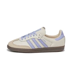 Adidas Sneakers En Cuir|Baskets Décontractées Terrace*Samba OG W Cream White / Violet Tone / Sand Strata