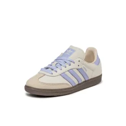 Adidas Sneakers En Cuir|Baskets Décontractées Terrace*Samba OG W Cream White / Violet Tone / Sand Strata