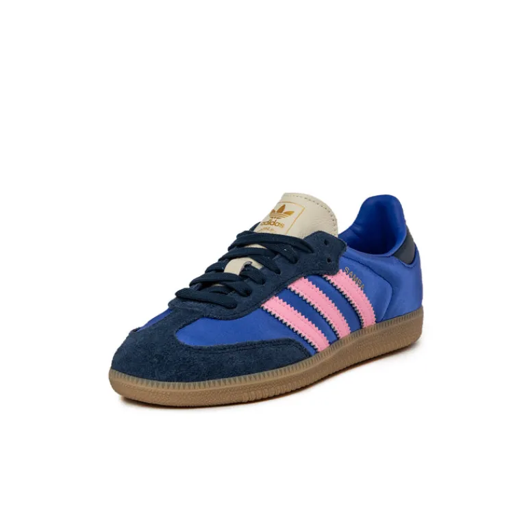 Adidas Sneakers En Cuir|Baskets Décontractées Terrace*Samba OG W Lucid Blue / Night Indigo / Gum