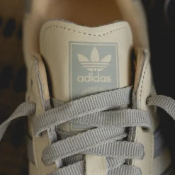 Adidas Sneakers En Cuir|Baskets Décontractées Terrace*Samba OG W Cream White / Wonder Silver / Sand Strata
