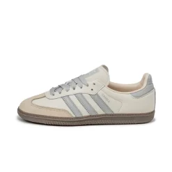 Adidas Sneakers En Cuir|Baskets Décontractées Terrace*Samba OG W Cream White / Wonder Silver / Sand Strata