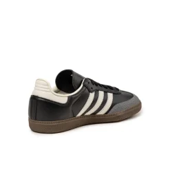 Adidas Sneakers En Cuir|Baskets Décontractées Terrace*Samba OG W Core Black / Off White / Gold Metallic
