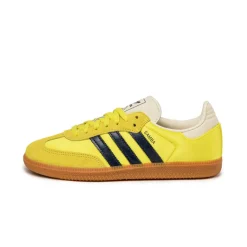 Adidas Sneakers En Cuir|Baskets Décontractées Terrace*Samba OG W Shock Yellow / Night Indigo / Cream White