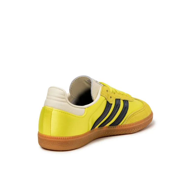 Adidas Sneakers En Cuir|Baskets Décontractées Terrace*Samba OG W Shock Yellow / Night Indigo / Cream White