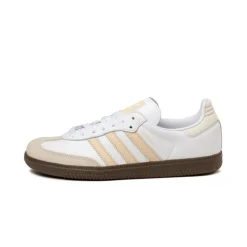 Adidas Sneakers En Cuir|Baskets Décontractées Terrace*Samba OG W Cloud White / Sand Strata / Off White