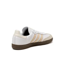 Adidas Sneakers En Cuir|Baskets Décontractées Terrace*Samba OG W Cloud White / Sand Strata / Off White