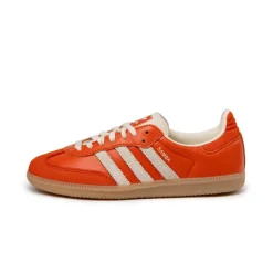 Adidas Sneakers En Cuir|Baskets Décontractées Terrace*Samba OG W Collegiate Orange / Cream White / Gum