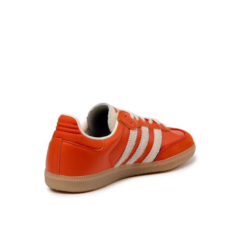 Adidas Sneakers En Cuir|Baskets Décontractées Terrace*Samba OG W Collegiate Orange / Cream White / Gum