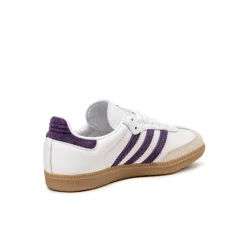 Adidas Sneakers En Cuir|Sneakers Blancs*Samba OG W Cloud White / Aluminum / Aurora Plum