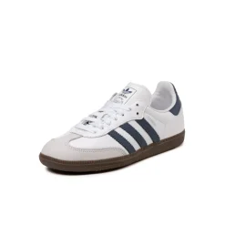 Adidas Sneakers En Cuir|Baskets Décontractées Terrace*Samba OG W Cloud White / Preloved Ink / Dash Grey