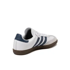 Adidas Sneakers En Cuir|Baskets Décontractées Terrace*Samba OG W Cloud White / Preloved Ink / Dash Grey