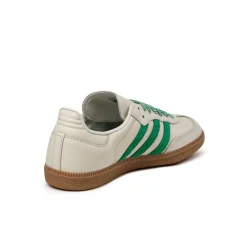 Adidas Sneakers En Cuir|Baskets Décontractées Terrace*Samba OG W Off White / Court Green / Hazy Green
