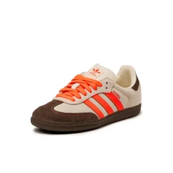 Adidas Sneakers En Cuir|Baskets Décontractées Terrace*Samba OG W Solar Orange / Cream White / Solar Orange