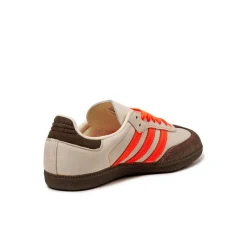 Adidas Sneakers En Cuir|Baskets Décontractées Terrace*Samba OG W Solar Orange / Cream White / Solar Orange