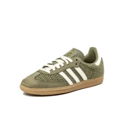 Adidas Sneakers En Cuir|Baskets Décontractées Terrace*Samba OG W Orbit Green / Cream White / Gum