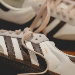 Adidas Sneakers En Cuir|Baskets Décontractées Terrace*Samba OG W Off White / Earth Strata / Gum