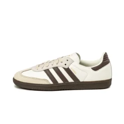 Adidas Sneakers En Cuir|Baskets Décontractées Terrace*Samba OG W Off White / Earth Strata / Gum