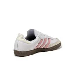 Adidas Sneakers En Cuir|Baskets Décontractées Terrace*Samba OG W Footwear White / Wonder Mauve / Off White