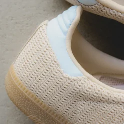 Adidas Sneakers En Cuir|Baskets Décontractées Terrace*Samba OG W Core Black / Sand Strata / Sky Tint