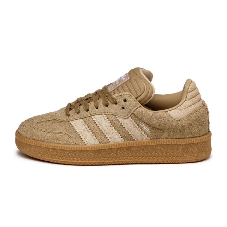 Adidas Sneakers En Cuir|Chunky Sneakers*Samba XLG Cardboard / Magic Beige / Gum 3