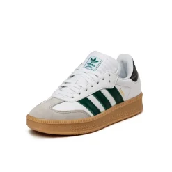 Adidas Sneakers En Cuir|Baskets Décontractées Terrace*Samba XLG Footwear White / Collegiate Green / Pantone