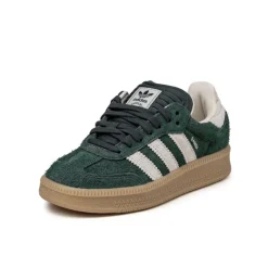 Adidas Sneakers En Cuir|Chunky Sneakers*Samba XLG Shadow Green / Chalk White / Gum 3
