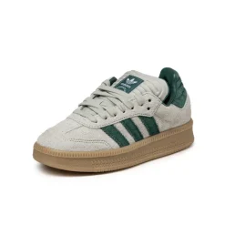 Adidas Sneakers En Cuir|Chunky Sneakers*Samba XLG Putty Grey / Collegiate Green / Gum 3