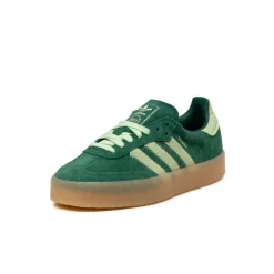 Adidas Sneakers En Cuir|Baskets Décontractées Terrace*Sambae W Collegiate Green / Semi Green Spark / Gum