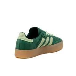 Adidas Sneakers En Cuir|Baskets Décontractées Terrace*Sambae W Collegiate Green / Semi Green Spark / Gum