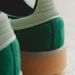 Adidas Sneakers En Cuir|Baskets Décontractées Terrace*Sambae W Collegiate Green / Semi Green Spark / Gum
