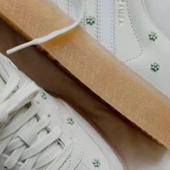 Adidas Sneakers En Cuir|Baskets Décontractées Terrace*Sambae W Off White / Footwear White / Clementine
