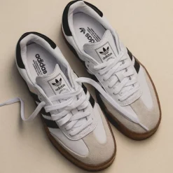 Adidas Sneakers À Plateforme|Sneakers En Cuir*Sambae W Footwear White / Core Black / Off White