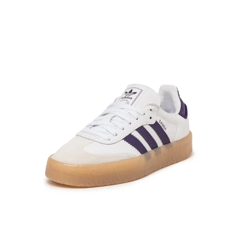 Adidas Sneakers En Cuir|Baskets Décontractées Terrace*Sambae W Footwear White / Off White / Aurich Plum