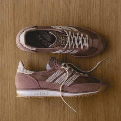 Adidas Sneakers En Cuir|Baskets Décontractées Terrace*SL 72 OG W Warm Clay / Wonder White / Off White