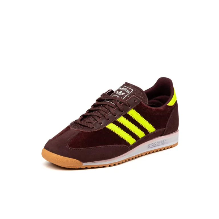 Adidas Sneakers En Cuir|Baskets Décontractées Terrace*SL 72 OG W Aurora Ruby / Brown / Gum