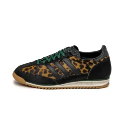 Adidas Sneakers En Cuir|Baskets Décontractées Terrace*SL 72 OG W Core Black / Off White / Collegiate Green