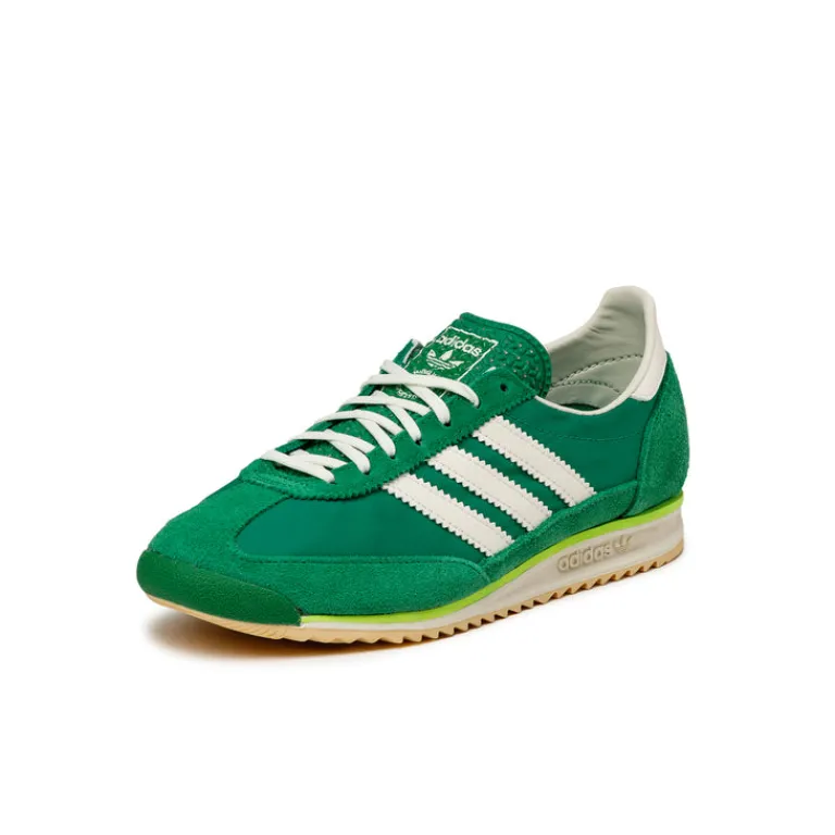 Adidas Sneakers En Cuir|Baskets Décontractées Terrace*SL 72 OG W Court Green / Ivory / Crystal Sand
