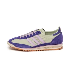 Adidas Sneakers En Cuir|Baskets Décontractées Terrace*SL 72 OG W Linen Green / Ice Lava / Court Purple