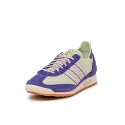 Adidas Sneakers En Cuir|Baskets Décontractées Terrace*SL 72 OG W Linen Green / Ice Lava / Court Purple