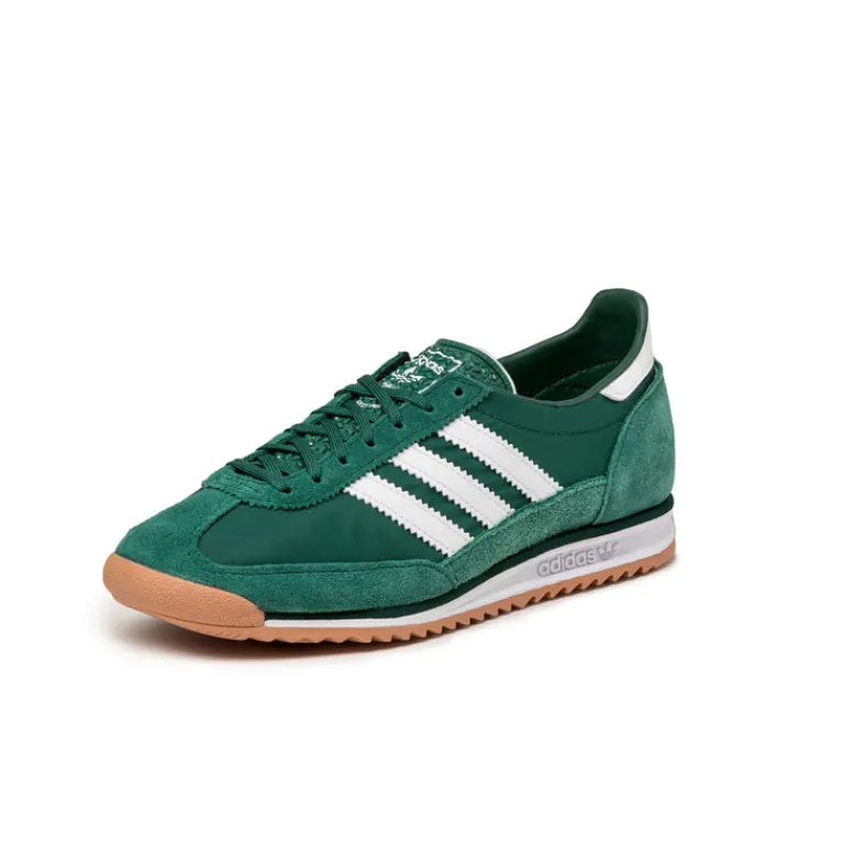 Adidas Sneakers En Cuir|Baskets Décontractées Terrace*SL 72 OG W Collegiate Green / Footwear White / Off White