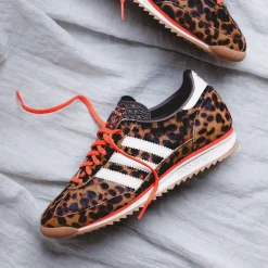 Adidas Sneakers En Cuir|Baskets Décontractées Terrace*SL 72 OG W Dark Brown / Off White / Semi Impact Orange