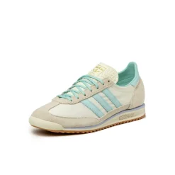 Adidas Sneakers En Cuir|Baskets Décontractées Terrace*SL 72 OG W Off White / Semi Flash Aqua / Glow Blue